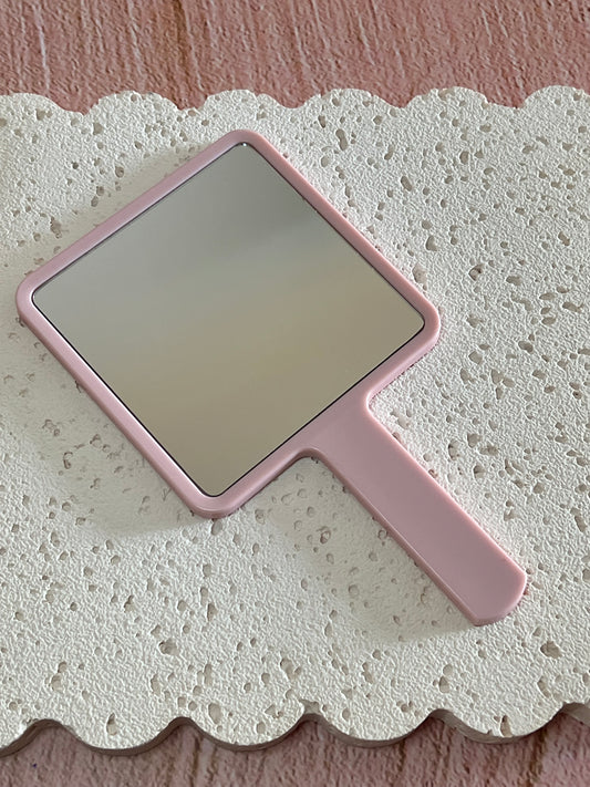 Square Handheld Mirror for Eyelash Extensions